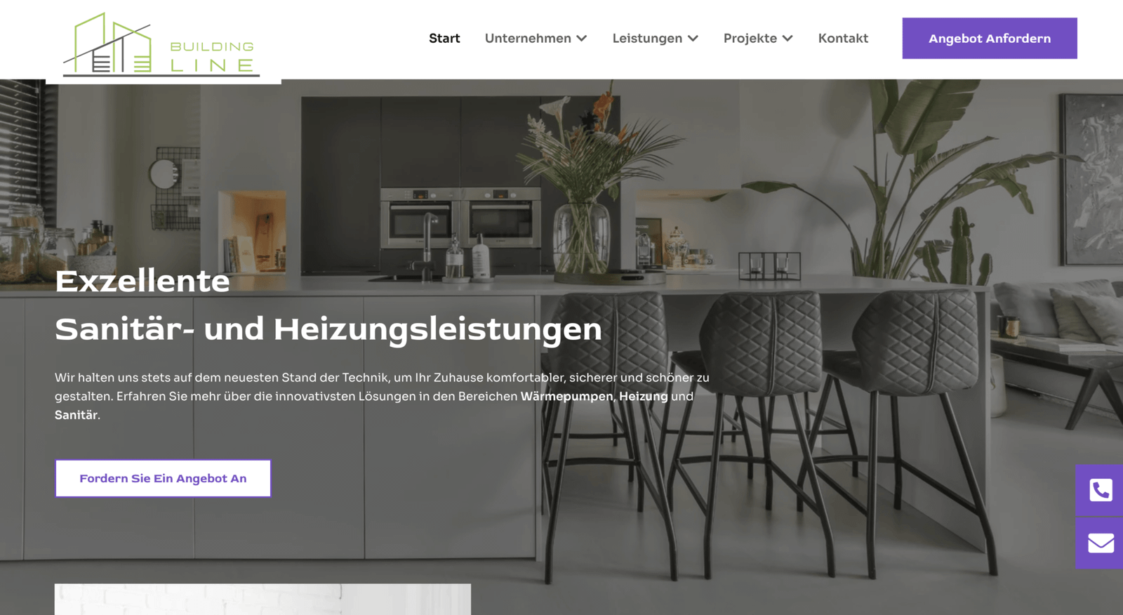 Building Line custom web development strategy by Influneti