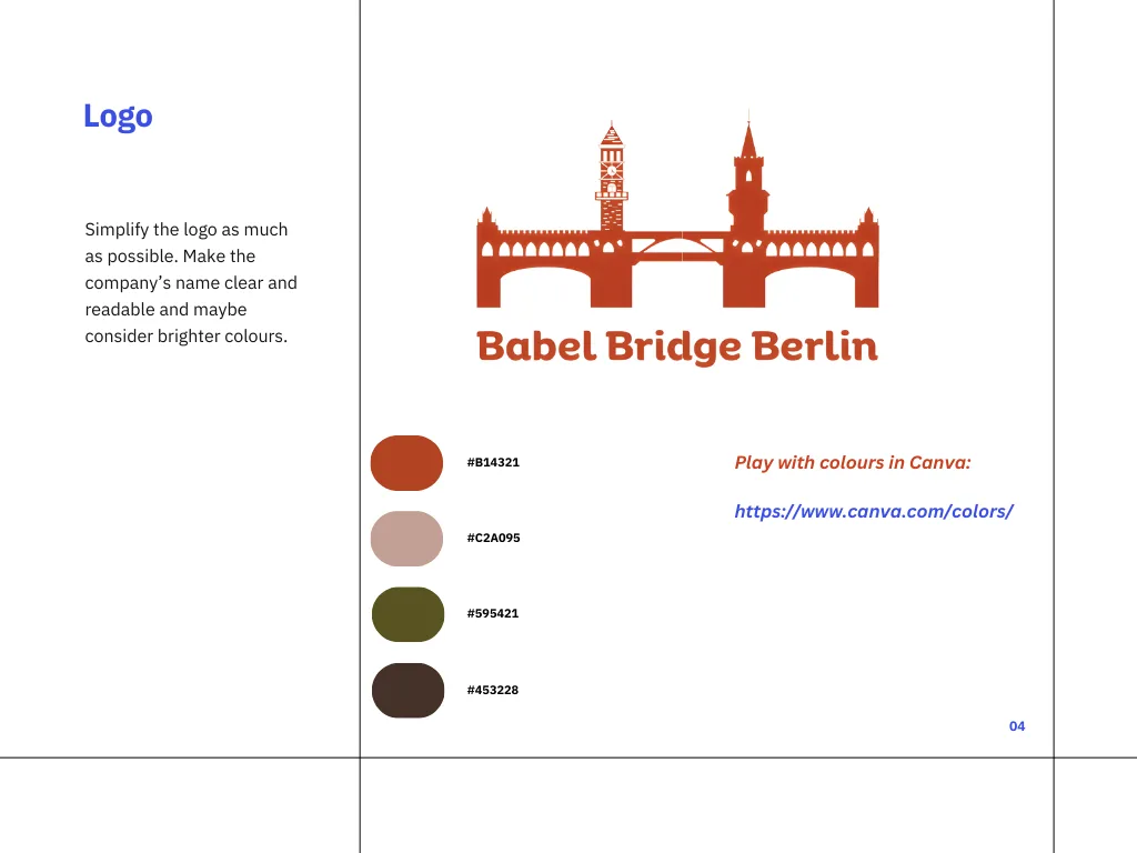 Babel Bridge corporate identity and branding design by Influneti