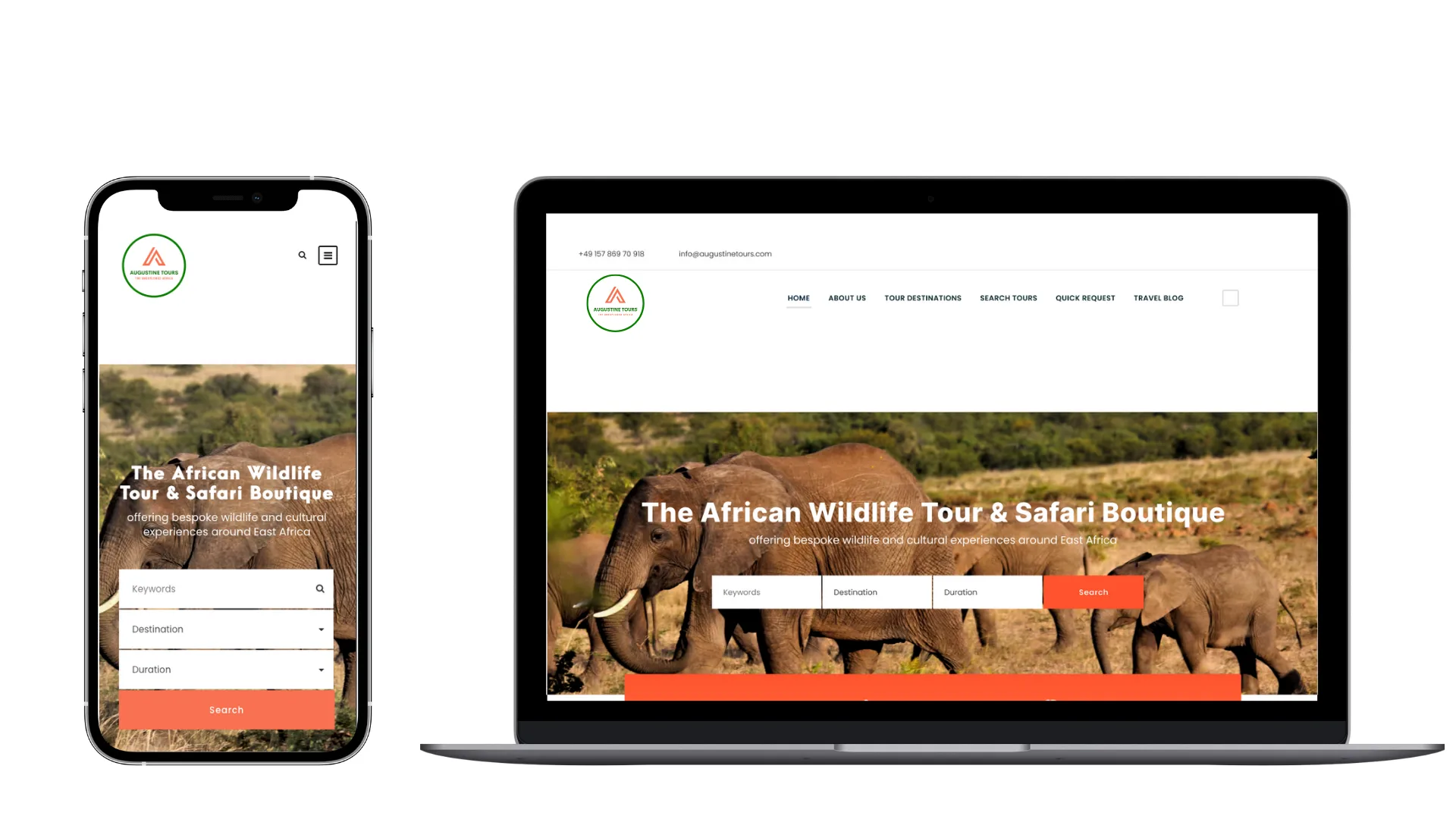 Augustine Tours brand positioning and travel marketing strategy by Influneti