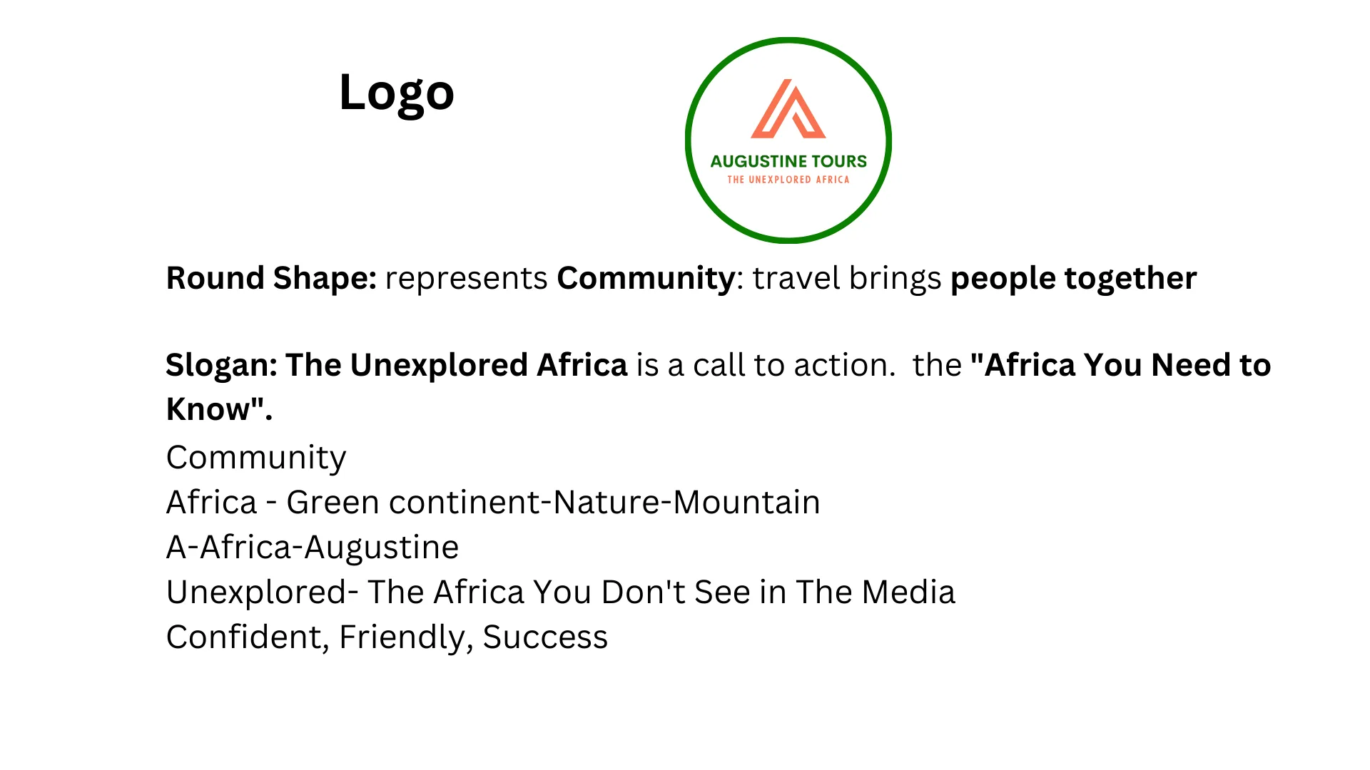 Augustine Tours comprehensive branding portfolio by Influneti marketing agency
