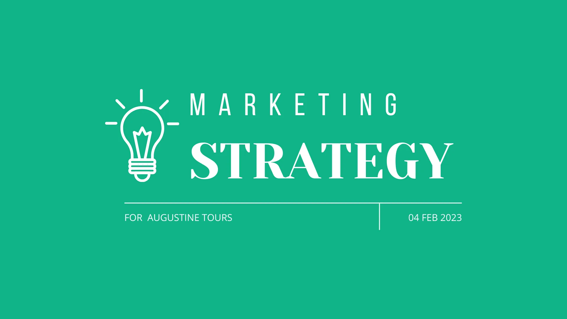 Augustine Tours brand strategy and marketing campaign by Influneti