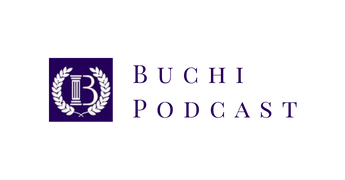 Buchi Podcast brand identity and logo design by Influneti