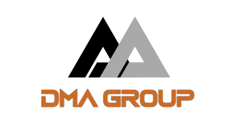 DMA Group corporate branding and visual identity by Influneti