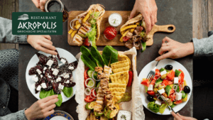 Restaurant Akropolis website design by Influneti and Vullnet Veliaj