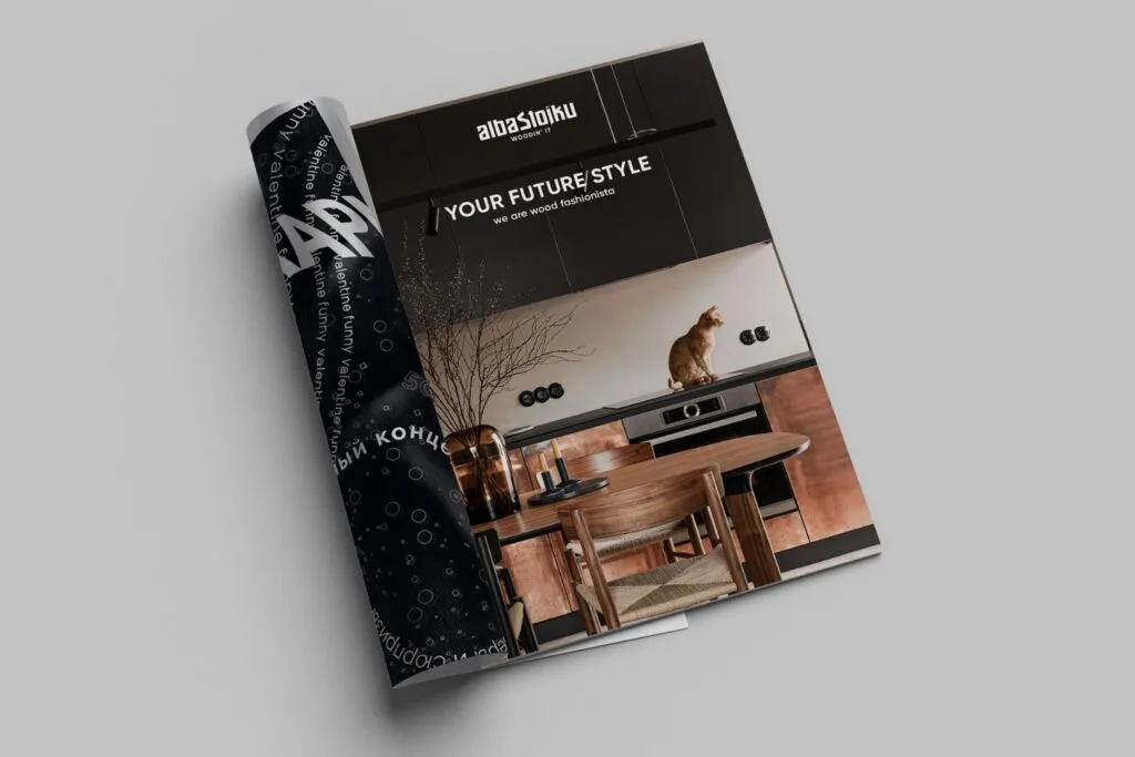 Albastojku brand identity portfolio showcase by Influneti agency