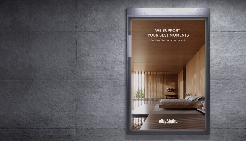 Albastojku corporate branding showcase by Influneti agency