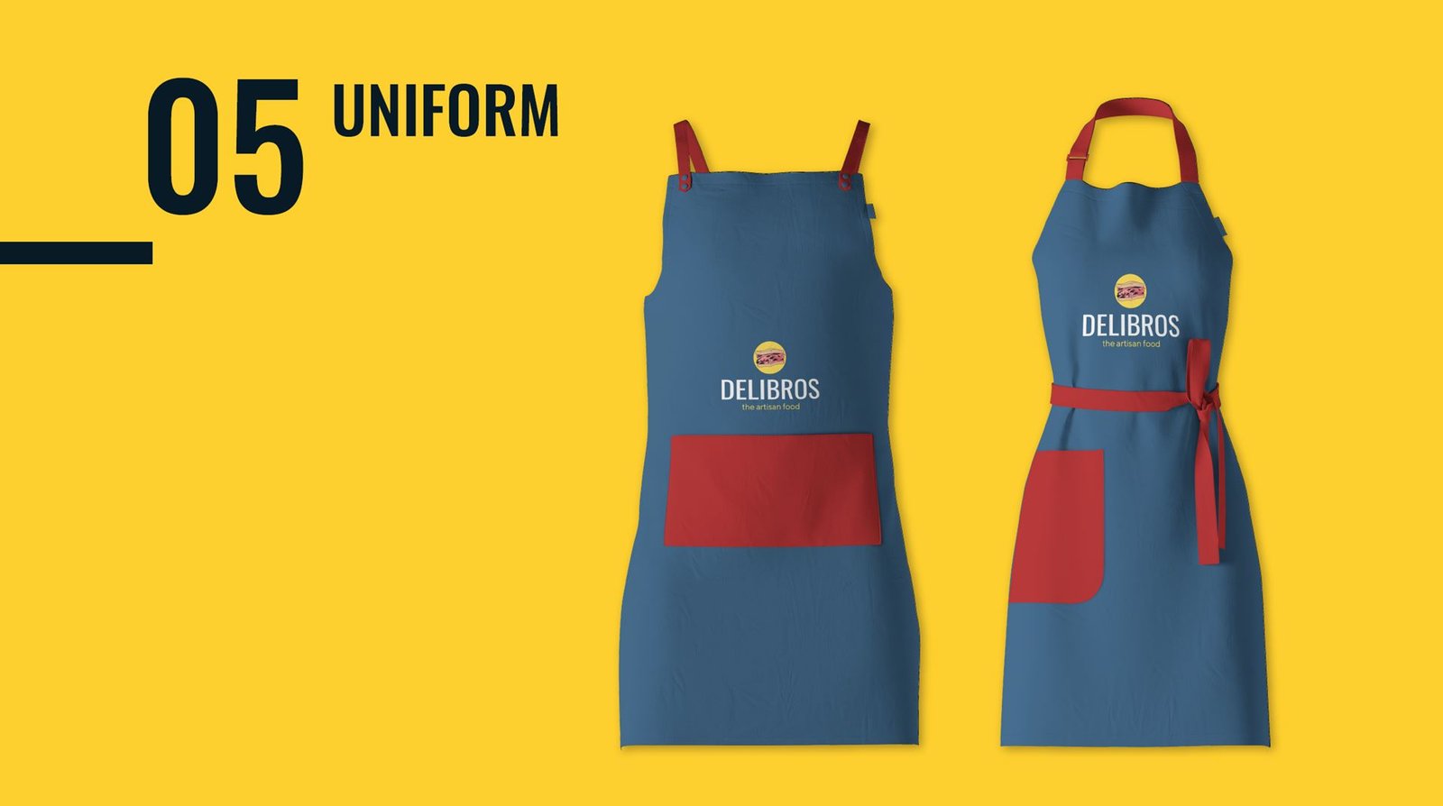 Delibros brand identity design project showcase by Influneti