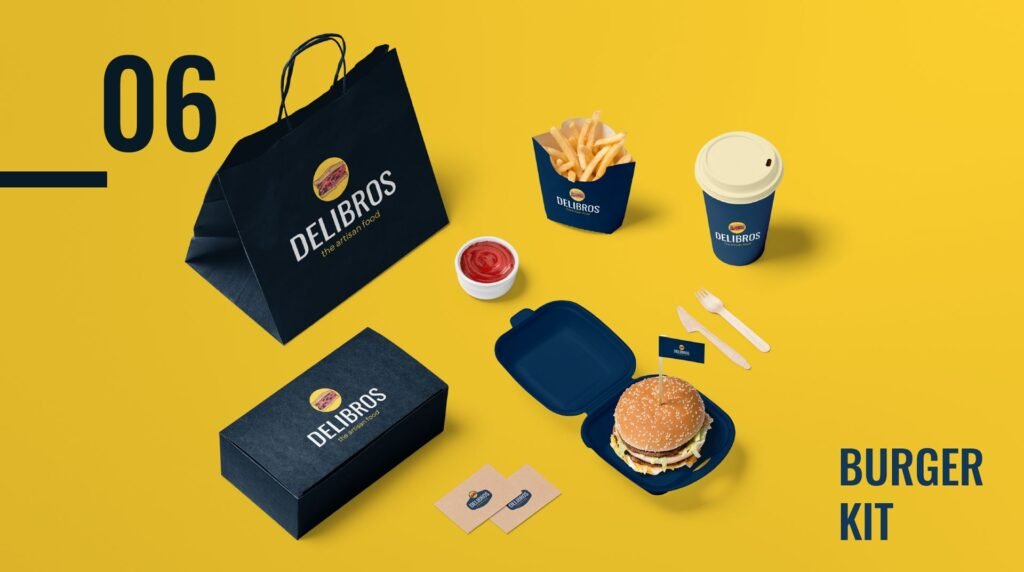 Delibros custom branding graphics by Influneti and TellAll marketing partners
