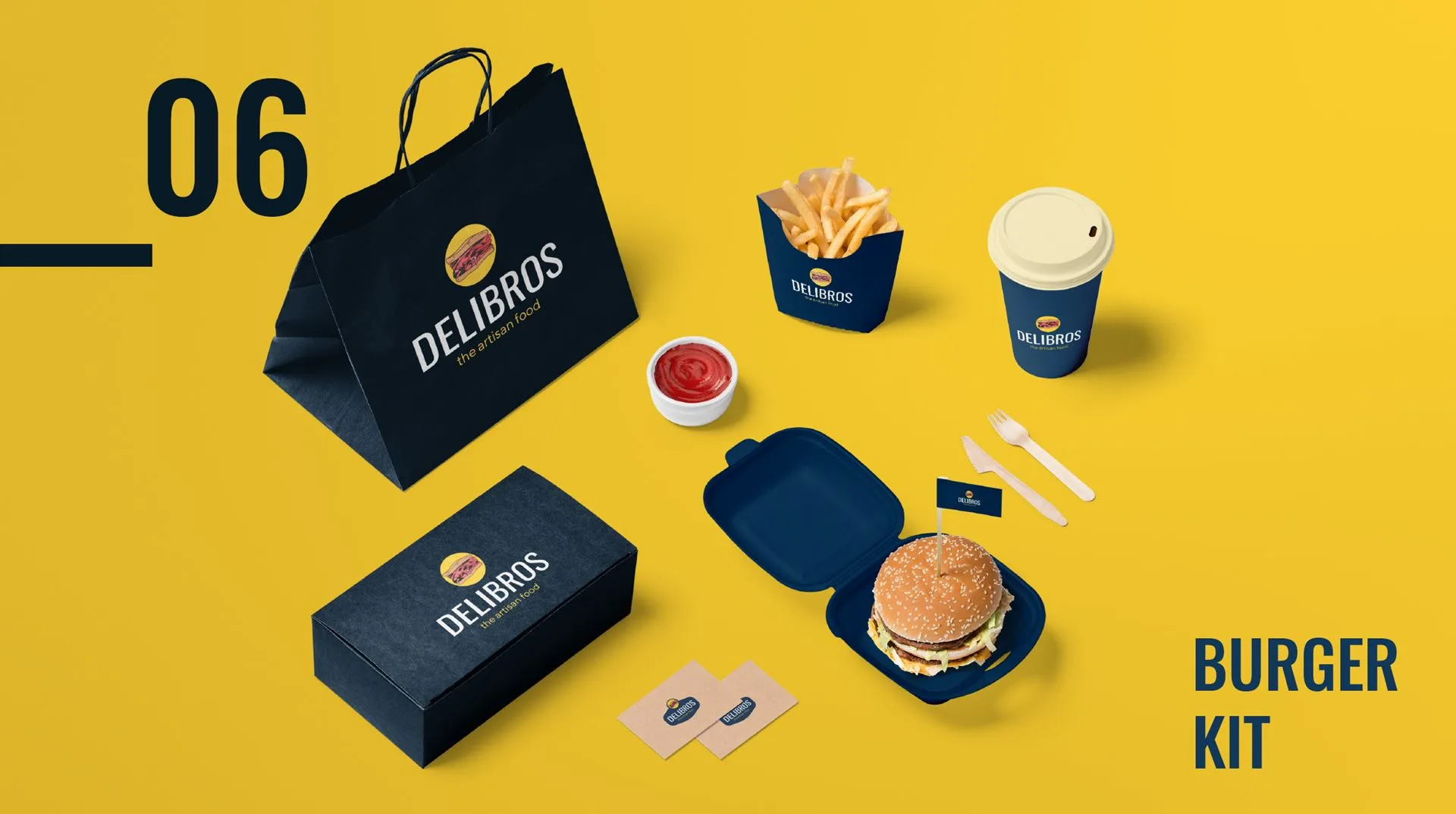 Delibros custom branding graphics by Influneti and TellAll marketing partners