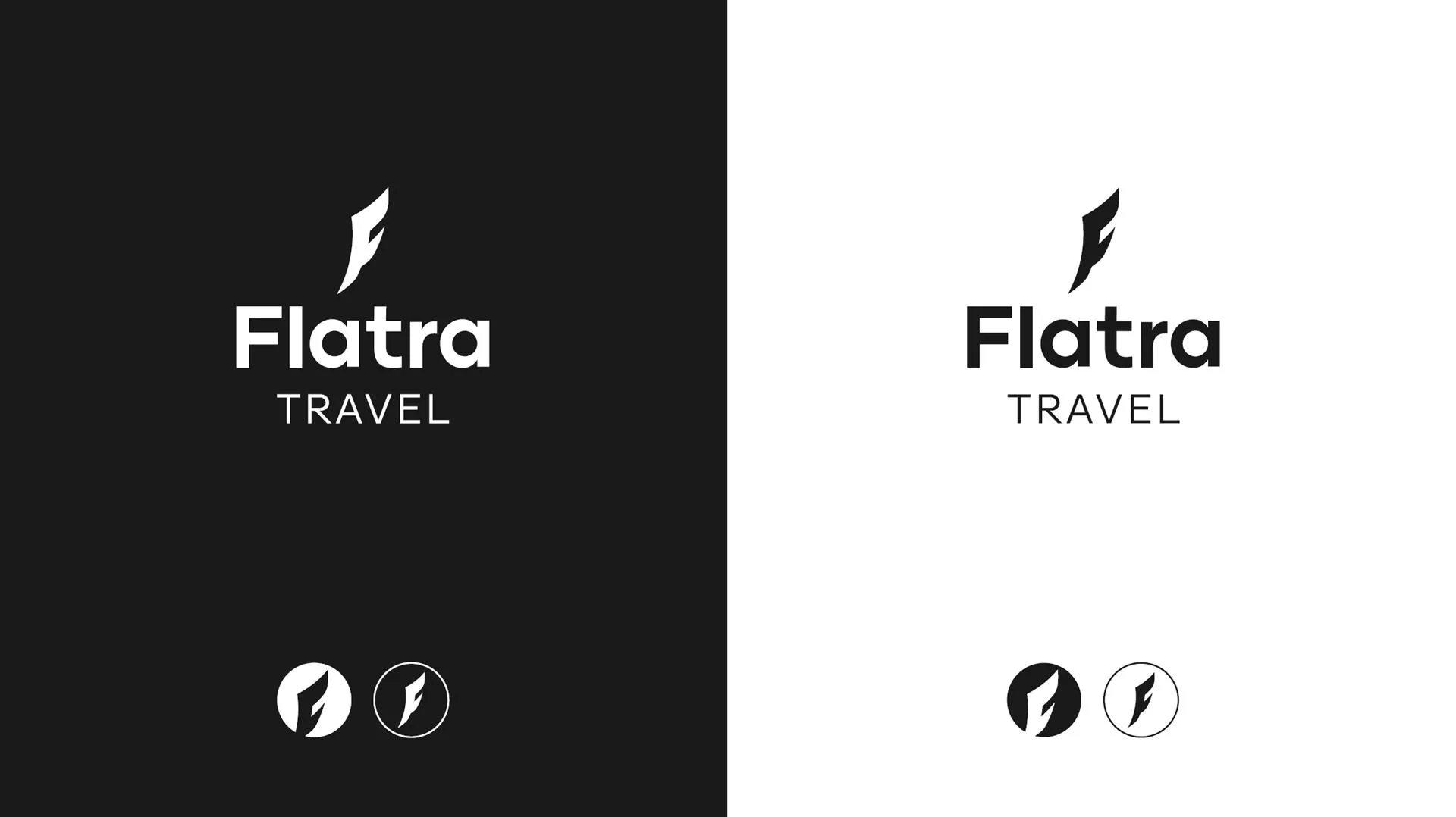 Flatra brand identity design presentation by Influneti and TellAll agency partners