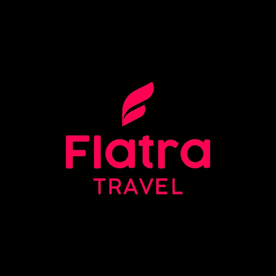 Flatra creative logo mark and branding presentation by Influneti