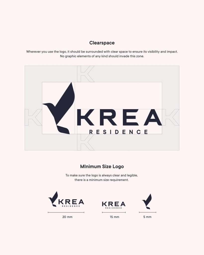 Krea social media branding and visual strategy by Influneti