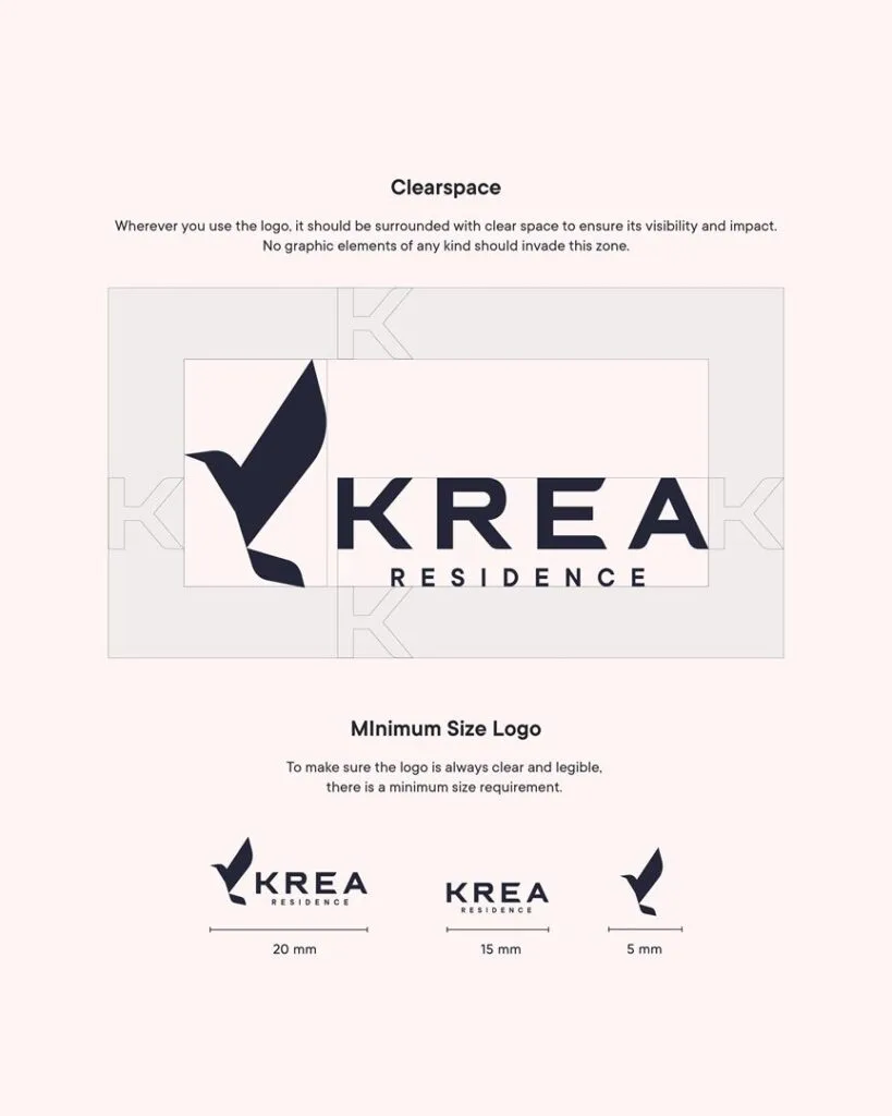 Krea social media branding and visual strategy by Influneti