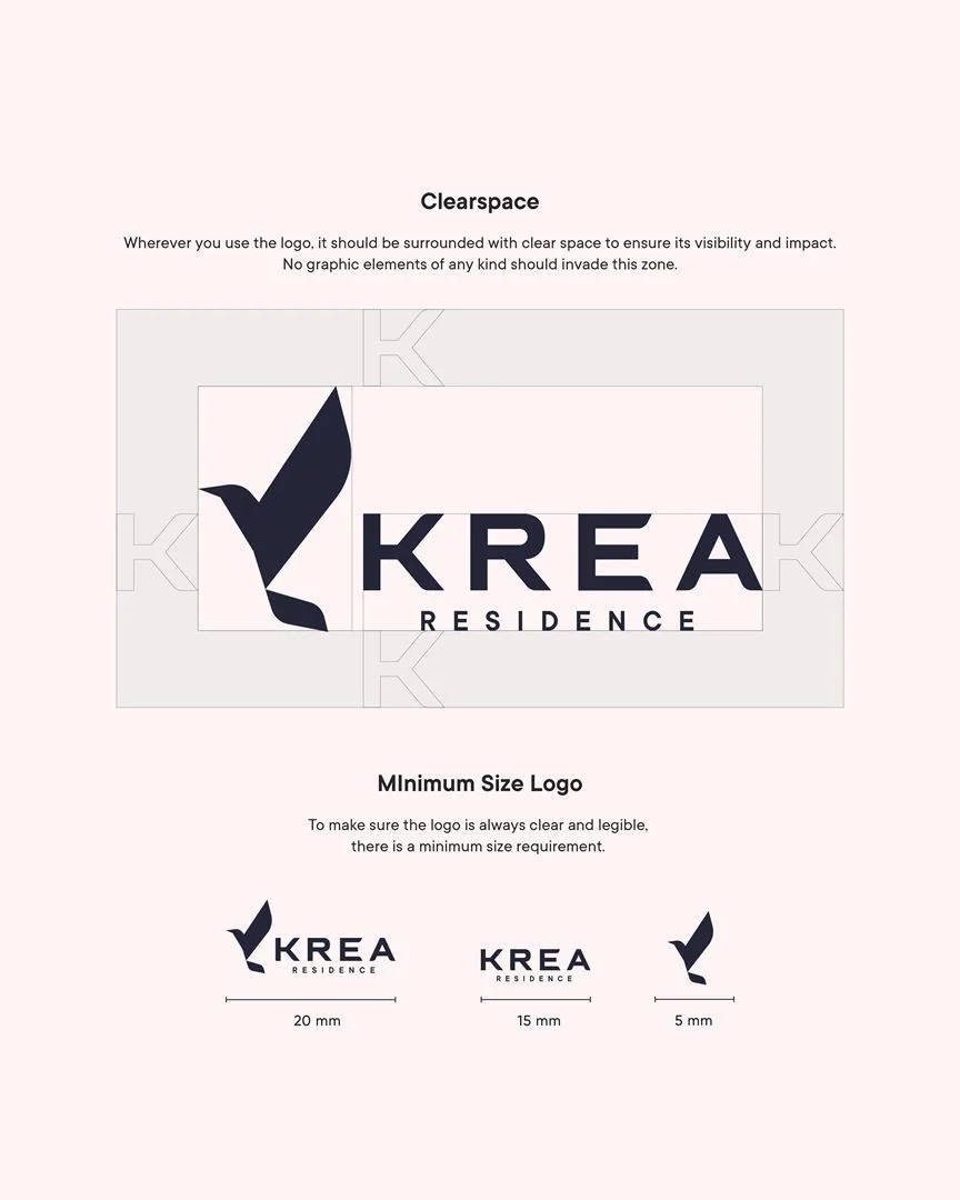 Krea social media branding and visual strategy by Influneti