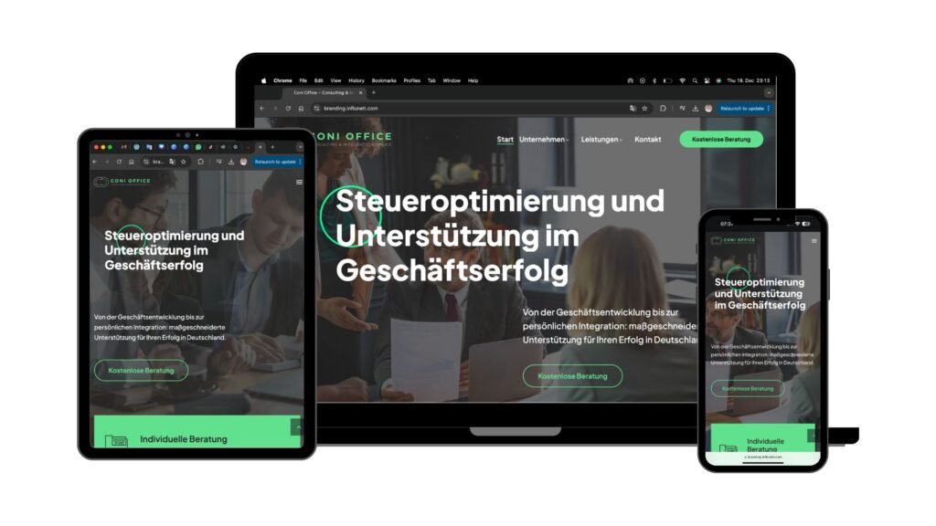 conioffice web design influneti